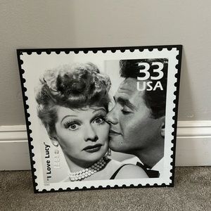 I love Lucy metal stamp